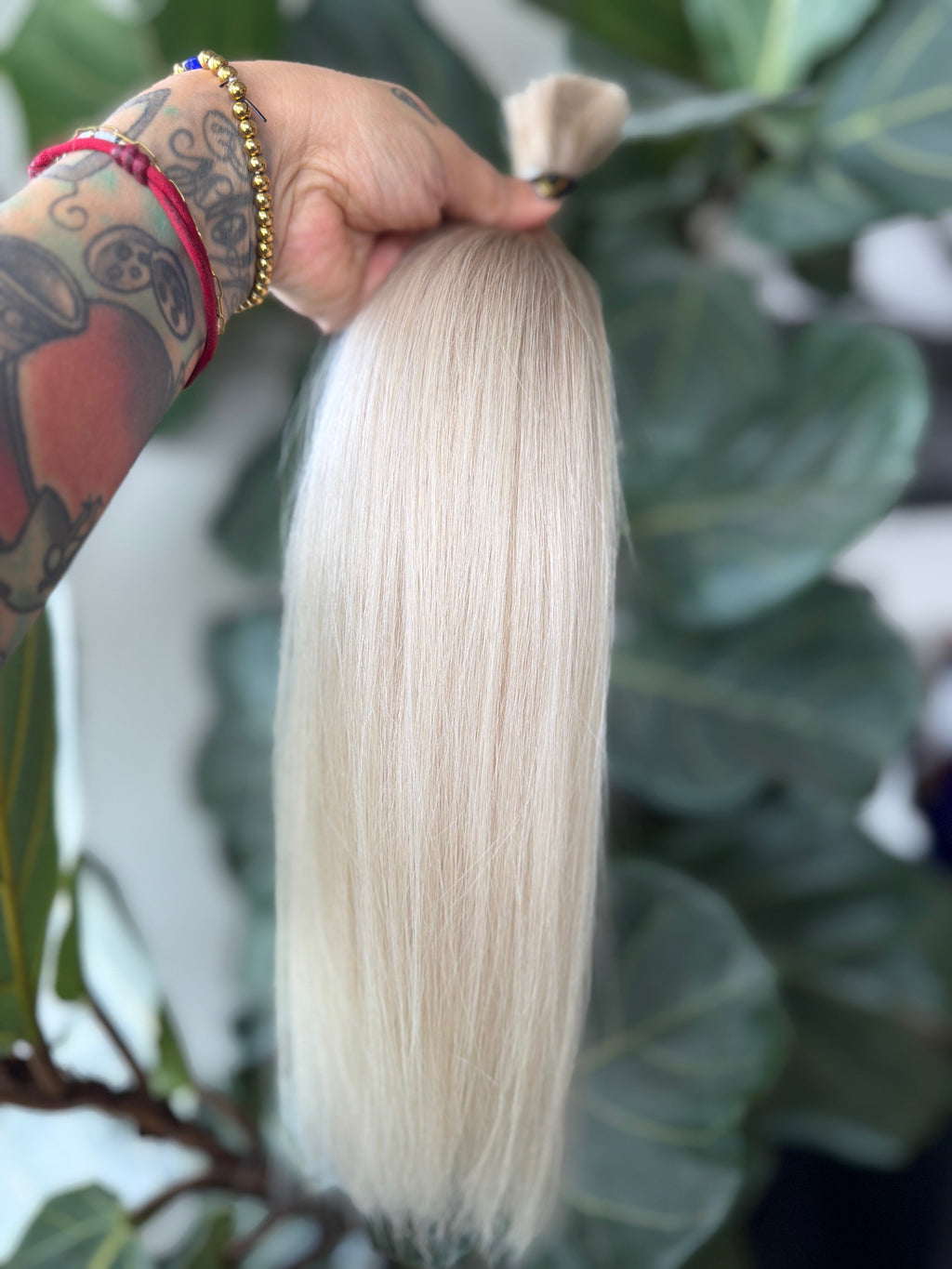 Slavic straight hair 16” 52g