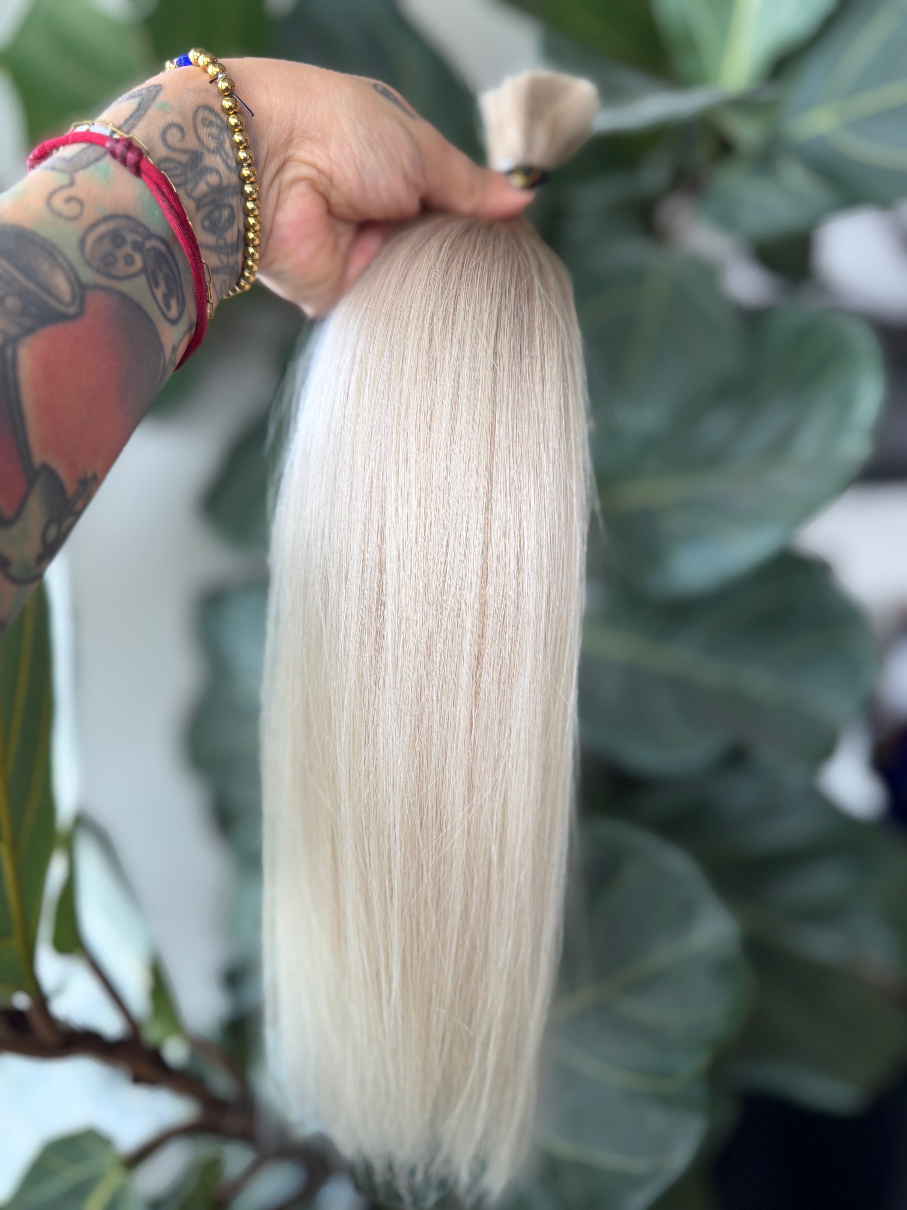 Slavic straight hair 16” 52g