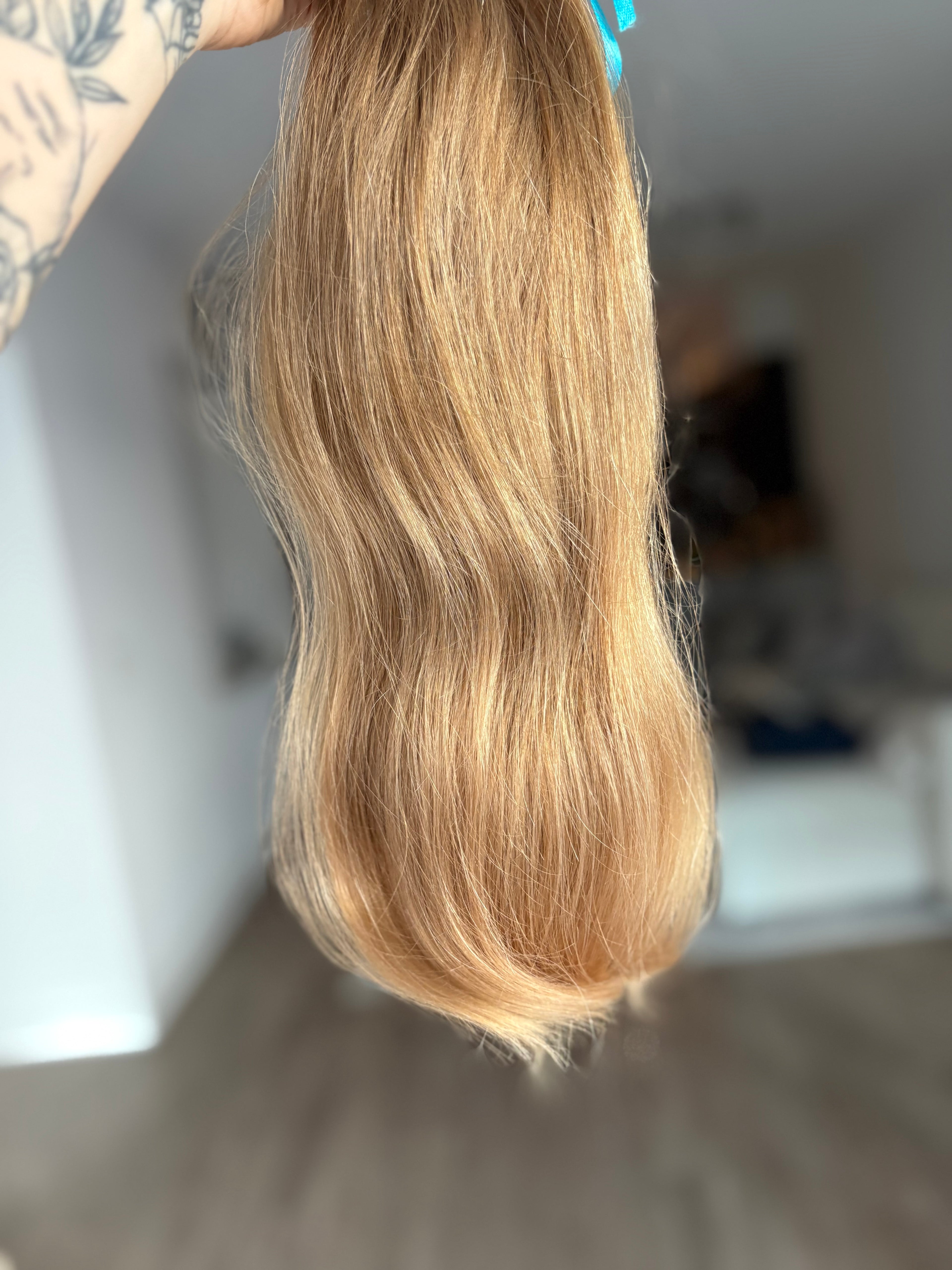 Slavic Virgin blonde 20” 93g