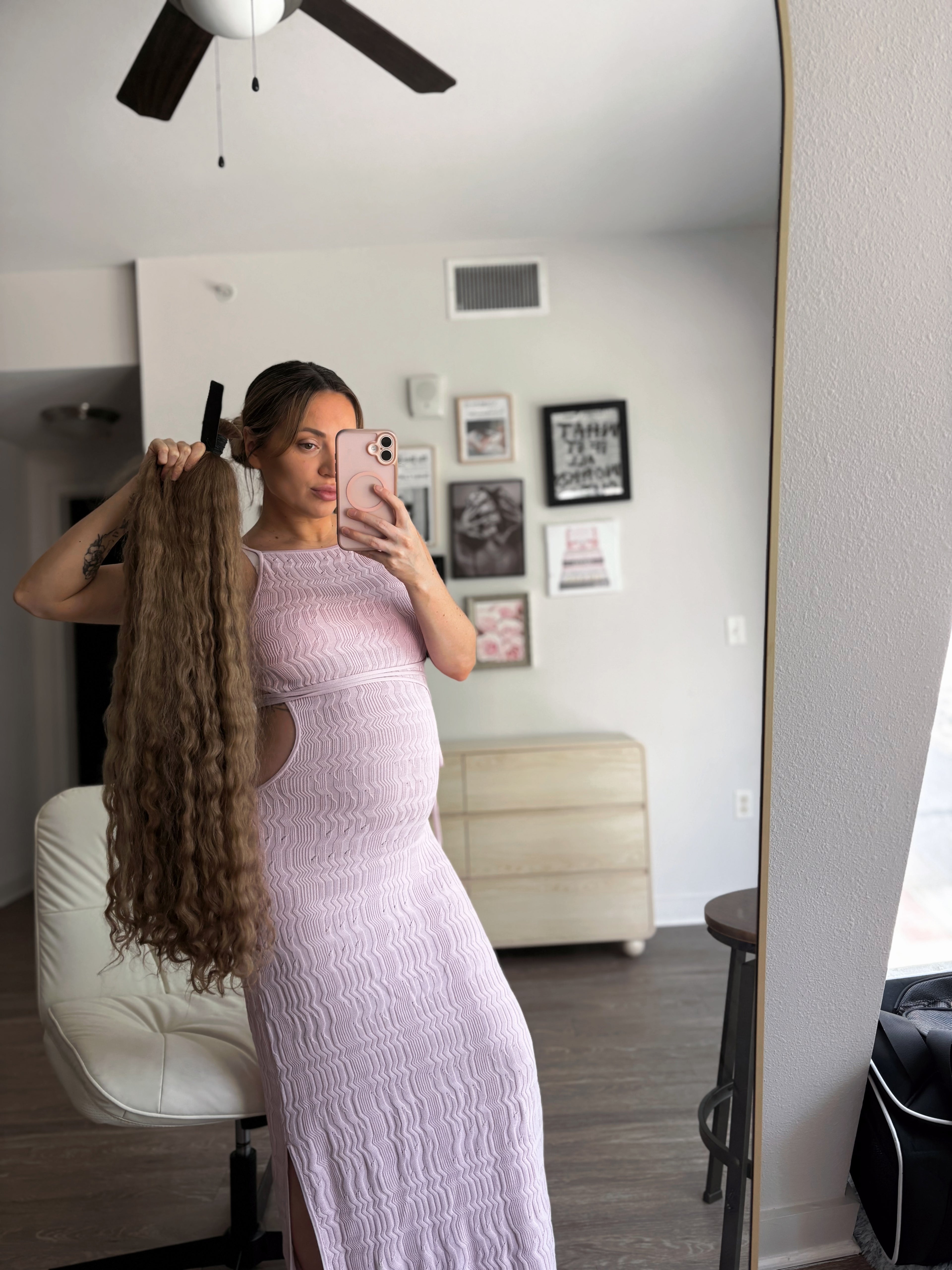 Slavic curly 33” 295g