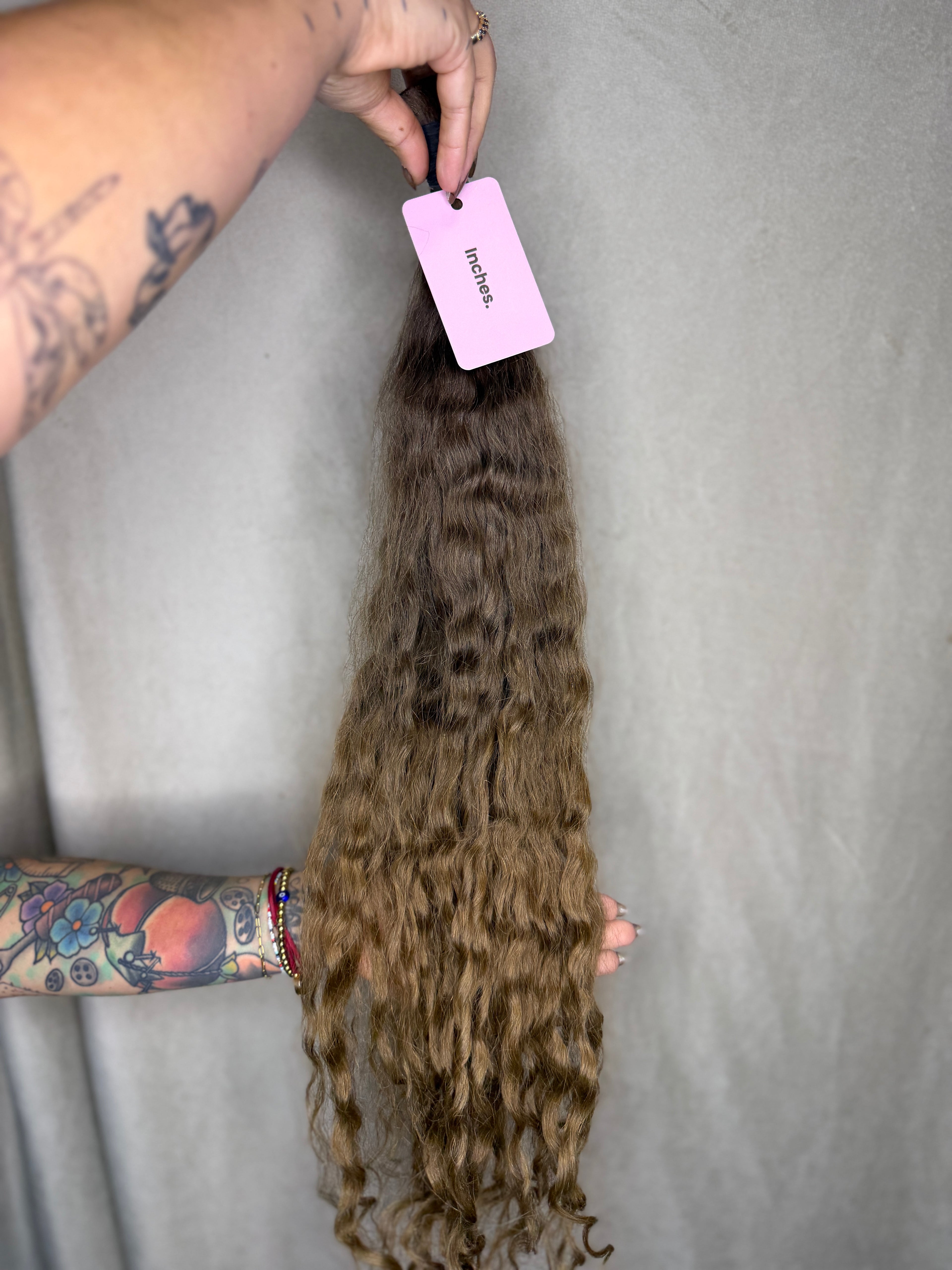 Slavic curl 27” 130g DK56