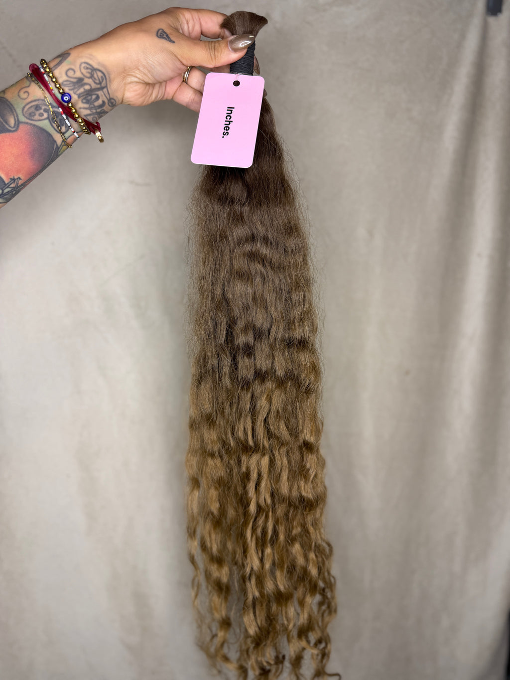 Slavic curl 27” 130g DK56