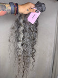 Slavic curly gray A0119 25” 71g