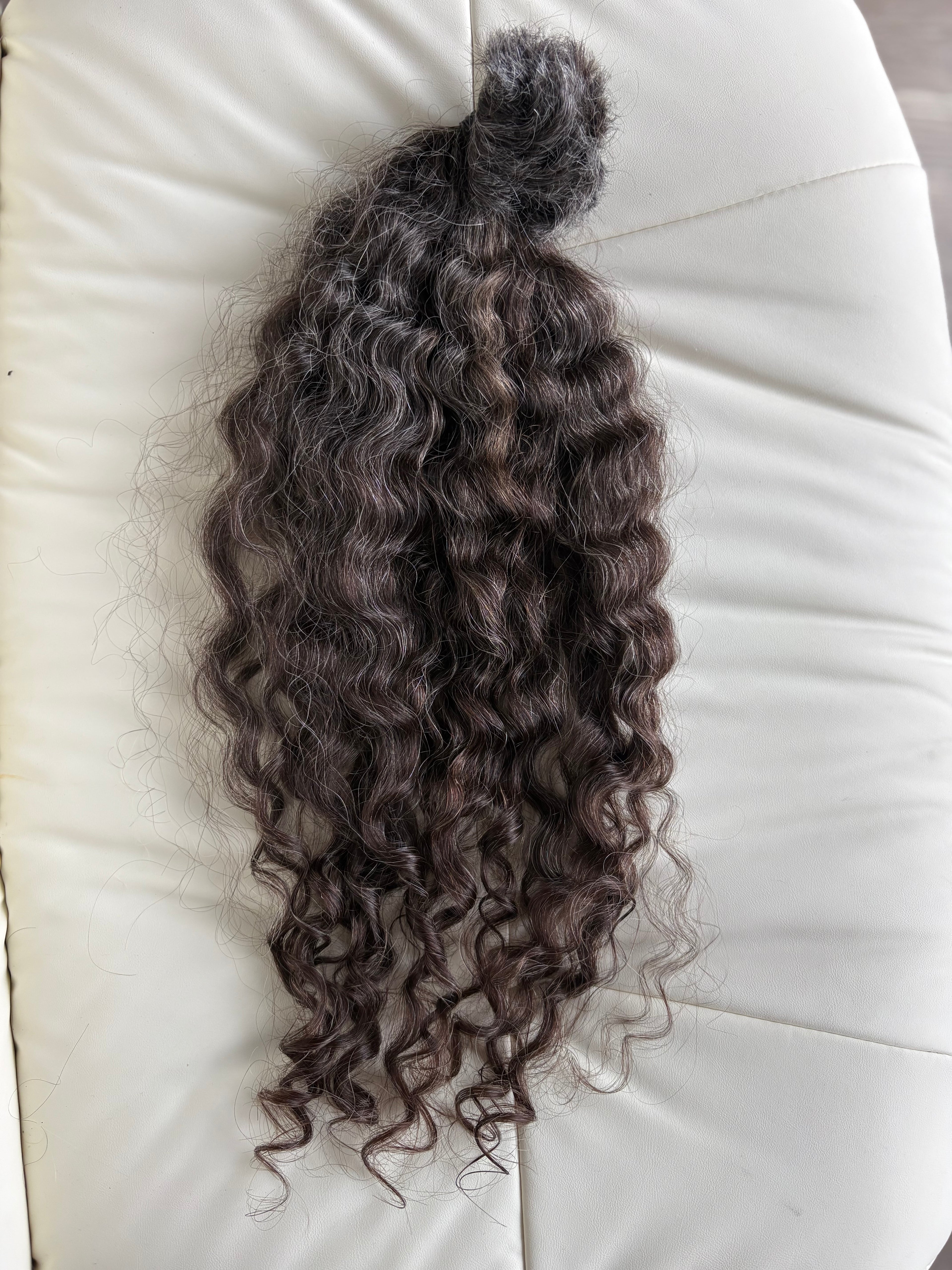 Slavic gray curl 23” 92g
