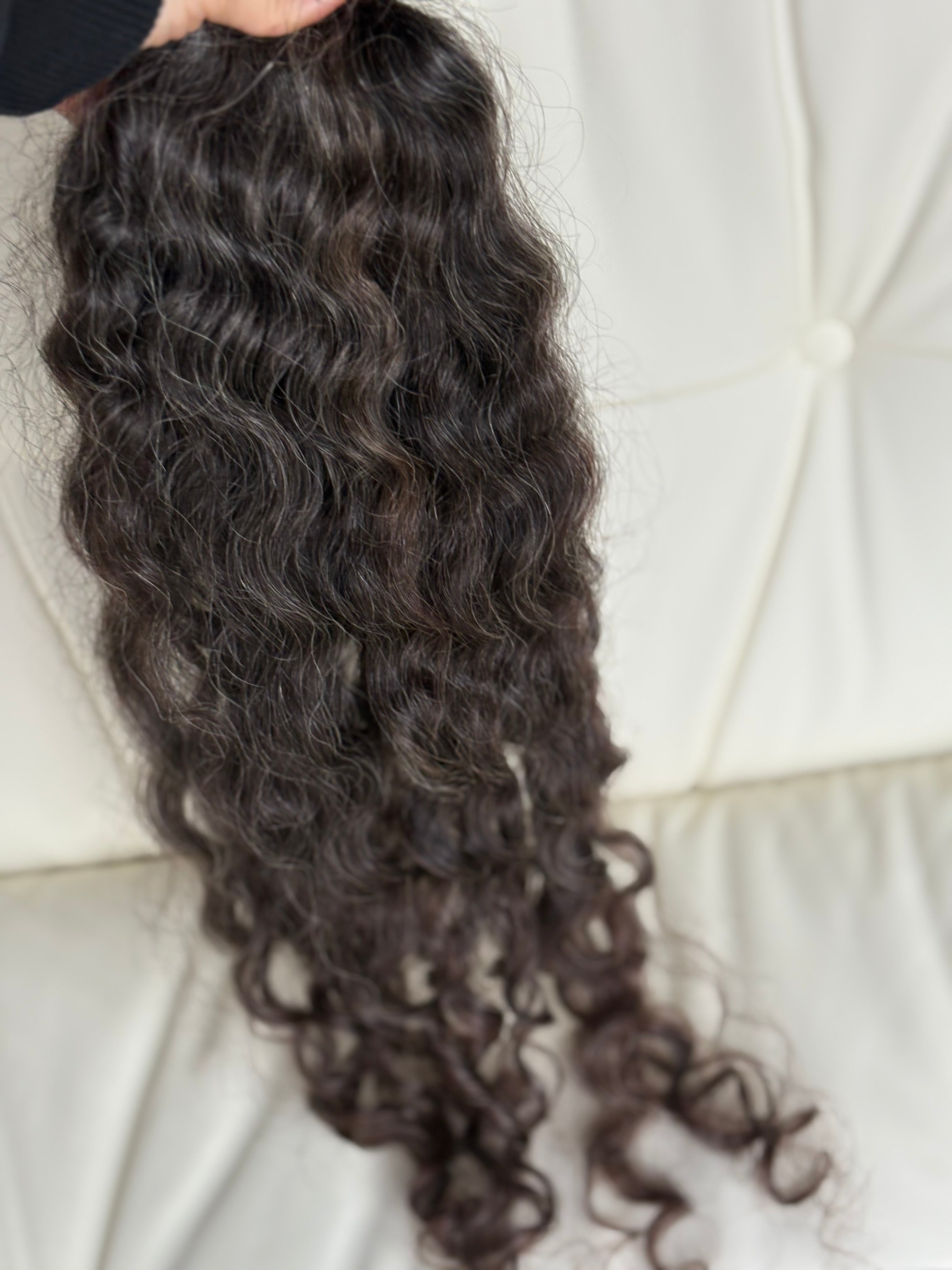 Slavic gray curl 23” 92g