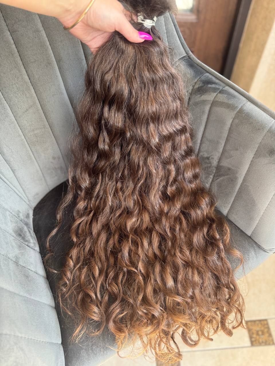 Slavic Virgin curly 28-29” 241g